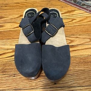 No.6 Jane platform clogs